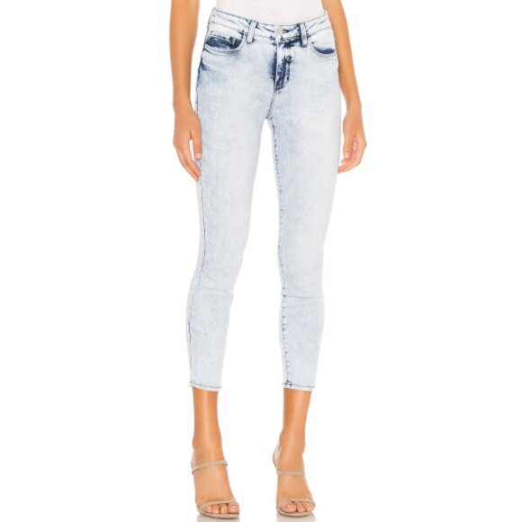 L'AGENCE Denim - L'AGENCE 'Margot' High-Rise Skinny Ankle Jeans, Celestial
